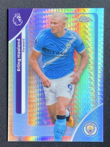 Erling Haaland 2025 Topps Chrome Prism