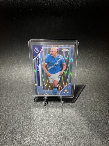 Erling Haaland 2026 Topps Chrome Raywave Refractor