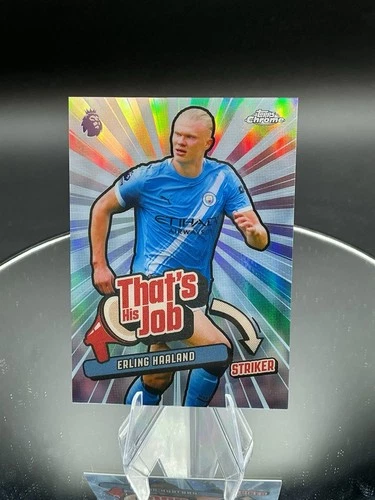 Erling Haaland 2026 Topps Chrome Refractor