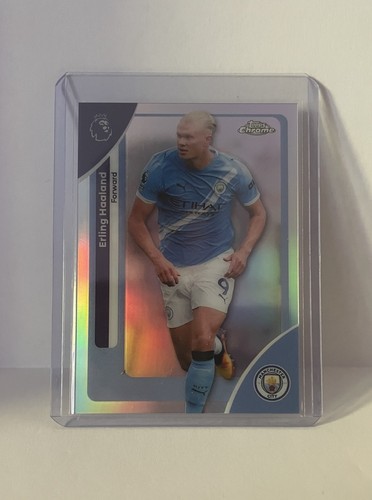 Erling Haaland 2026 Topps Chrome Refractor