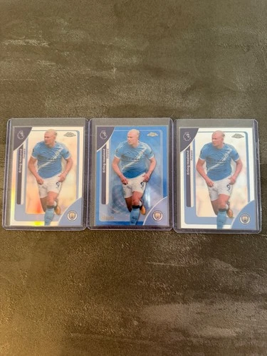 Erling Haaland 2025 Topps Chrome Refractor /150