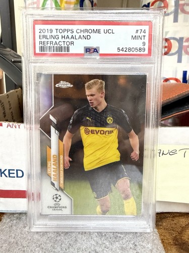 Erling Haaland 2019 Topps Chrome Refractor