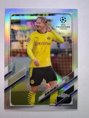Erling Haaland 2020 Topps Chrome Refractor