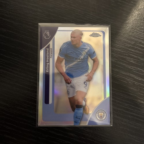 Erling Haaland 2025 Topps Chrome Refractor