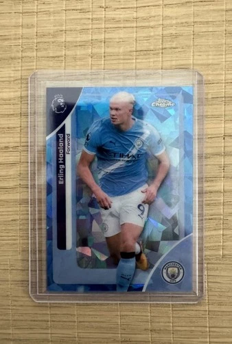 Erling Haaland 2023 Topps Chrome Sapphire /25