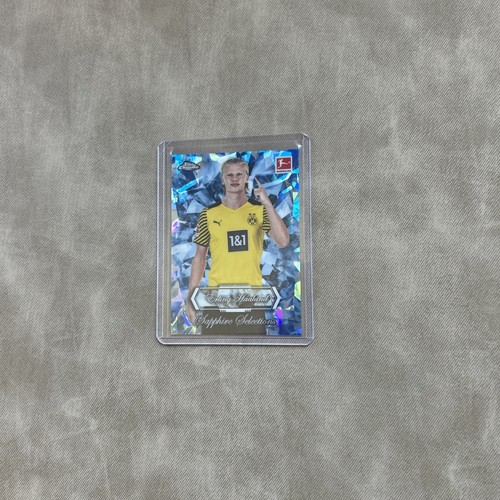 Erling Haaland 2024 Topps Chrome Sapphire /26