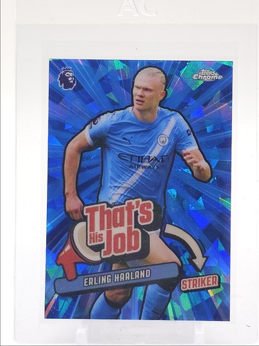 Erling Haaland 2026 Topps Chrome Sapphire