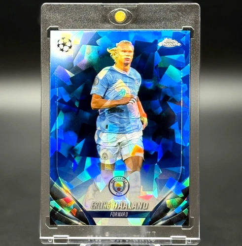 Erling Haaland 2023 Topps Chrome Sapphire