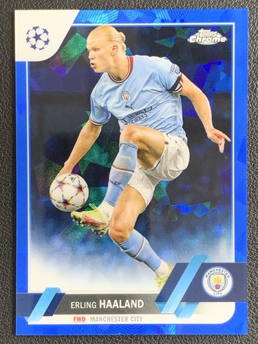 Erling Haaland 2022 Topps Chrome Sapphire /99