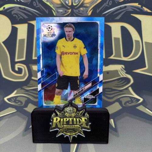 Erling Haaland 2020 Topps Chrome Sapphire Edition