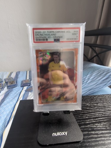 Erling Haaland 2021 Topps Chrome Sapphire Edition Orange /50