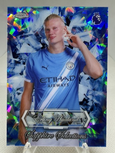 Erling Haaland 2026 Topps Chrome Sapphire #SS-13
