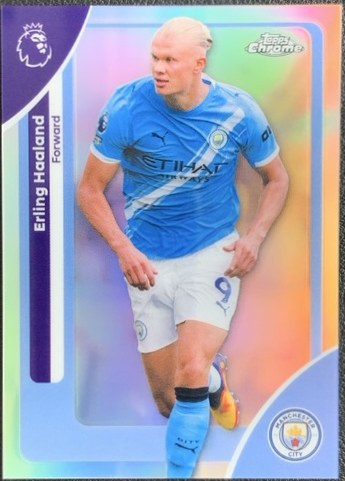 Erling Haaland 2025 Topps Chrome UCC Refractor
