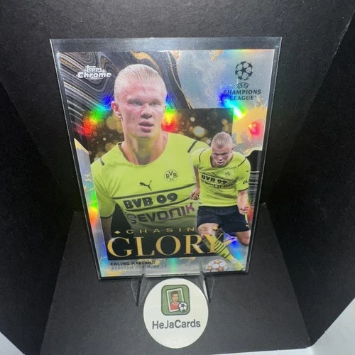 Erling Haaland 2021 Topps Chrome UCL