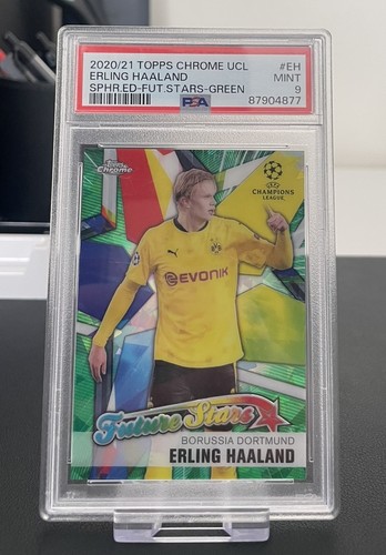 Erling Haaland 2020 Topps Chrome UCL /75
