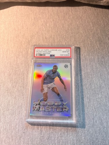 Erling Haaland 2023 Topps Chrome UEFA