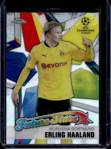 Erling Haaland 2020 Topps Chrome UEFA