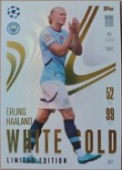 Erling Haaland 2025 Topps Chrome White /30