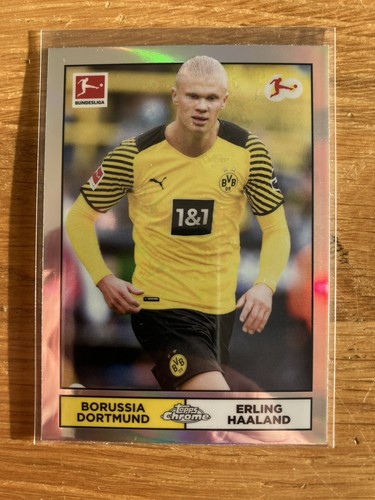 Erling Haaland 2023 Topps Cromo Bundesliga 2023-24
