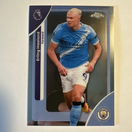Erling Haaland 2025 Topps Cromo EPL