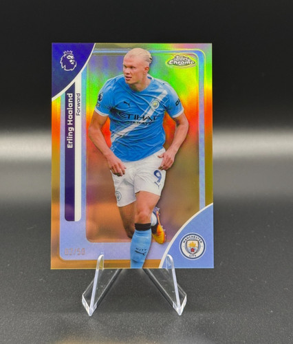 Erling Haaland 2025 Topps Cromo Premier League /50