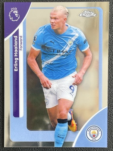 Erling Haaland 2025 Topps Cromo Premier League