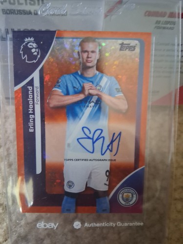 Erling Haaland 2025 Topps Cromo Premier League Orange /25
