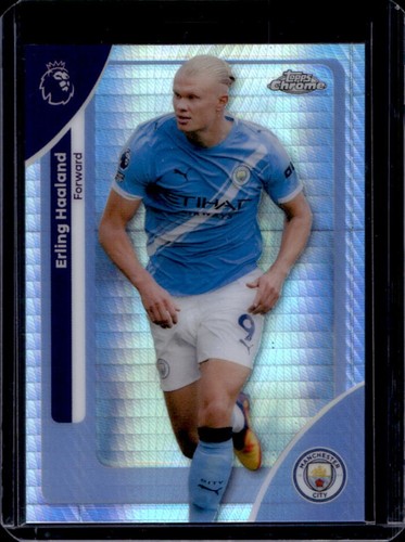 Erling Haaland 2026 Topps Cromo Premier League Prism Refractor #125
