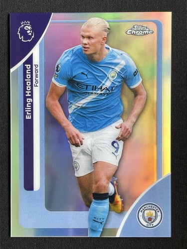 Erling Haaland 2025 Topps Cromo Premier League Refractor /78
