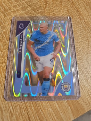 Erling Haaland 2026 Topps Cromo Premier League Wave
