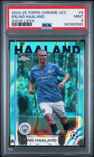 Erling Haaland 2024 Topps Cromo UEFA Club Competiciones /199