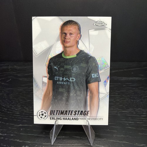 Erling Haaland 2025 Topps Cromo UEFA Club Competiciones