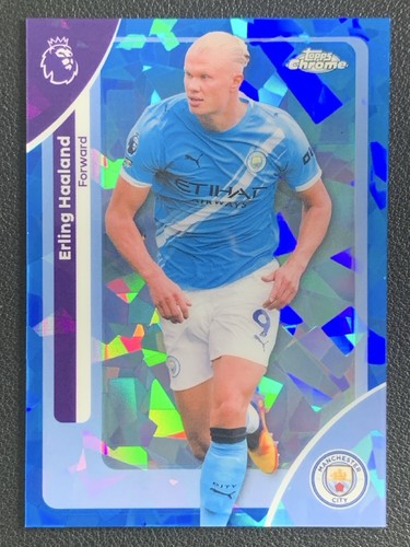 Erling Haaland 2025 Topps Cromo Zafiro 125