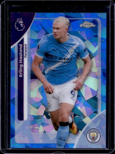Erling Haaland 2026 Topps Cromo Zafiro Sapphire