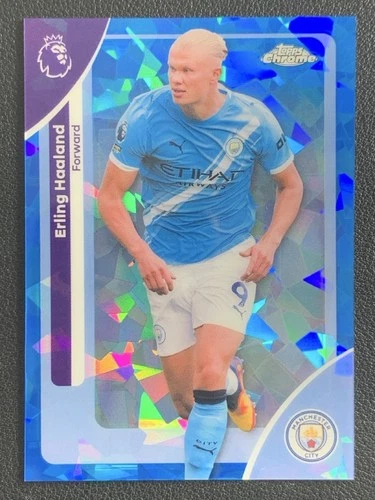 Erling Haaland 2026 Topps Cromo Zafiro Sapphire