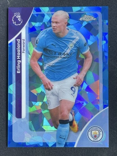 Erling Haaland 2026 Topps Cromo Zafiro Sapphire