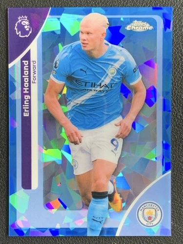 Erling Haaland 2025 Topps Cromo Zafiro Zafiro #125