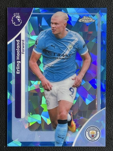 Erling Haaland 2025 Topps Cromo Zafiro Zafiro