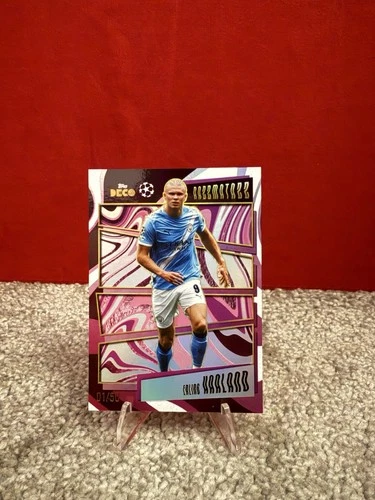 Erling Haaland 2025 Topps Deco Razzmatazz /50