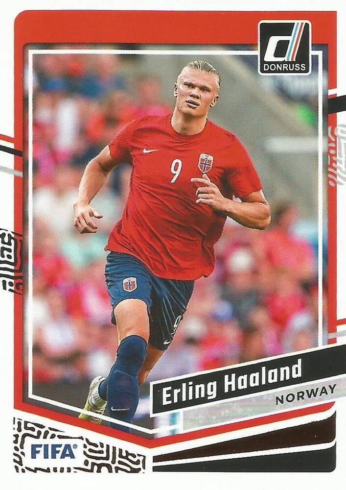 Erling Haaland 2023 Panini Donruss
