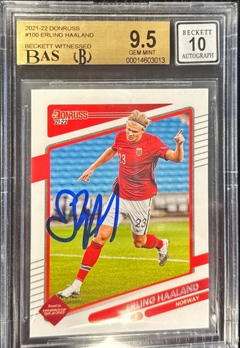 Erling Haaland 2021 Panini Donruss