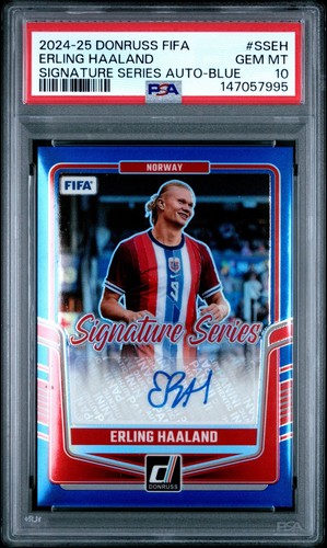 Erling Haaland 2024 Panini Donruss Blue /99