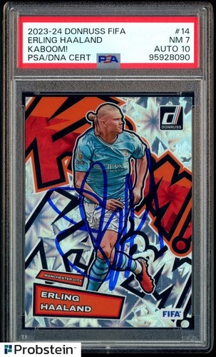 Erling Haaland 2023 Panini Donruss FIFA