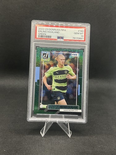 Erling Haaland 2023 Panini Donruss Soccer FIFA Green #160
