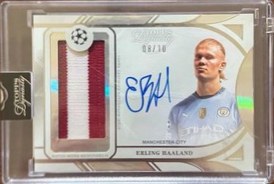 Erling Haaland 2025 Topps Dynasty /10