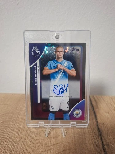 Erling Haaland 2025 Topps EPL Premier League Black /10