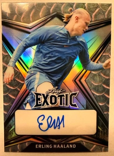 Erling Haaland 2022 Leaf Exotic /3