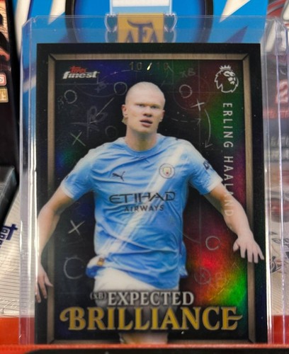 Erling Haaland 2025 Topps Finest /10