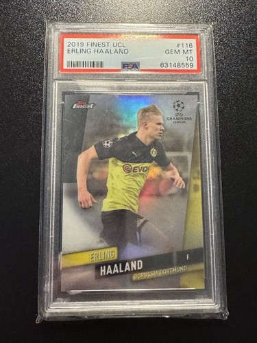 Erling Haaland 2019 Topps Finest #116