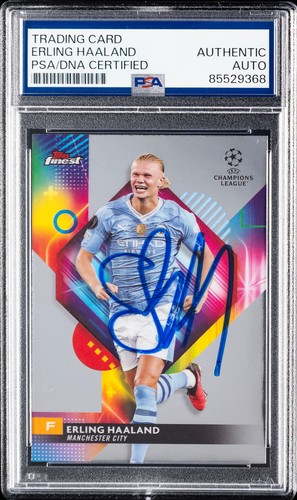 Erling Haaland 2023 Topps Finest #121